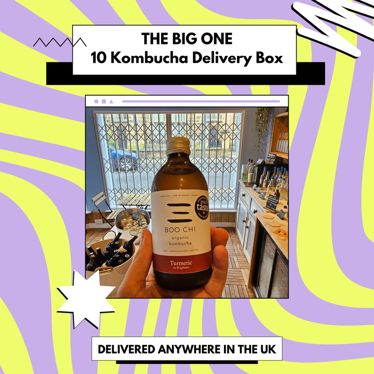 Kombucha Delivery Box from Functional Drinks Club