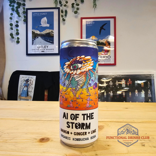 Counter Culture Kombucha Soda Mango + Ginger + Lime