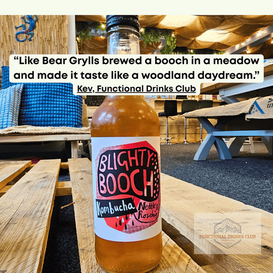Blighty Booch Kombucha Nettle & Rosehip - Functional Drinks Club