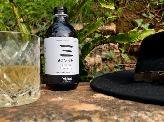 Boo Chi Original Kombucha – Apple & Sour (330ml) - Functional Drinks Club