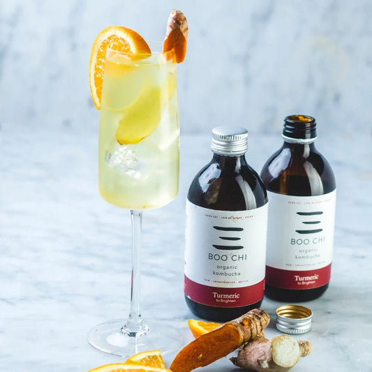 Boo Chi Turmeric & Black Pepper Kombucha | 330ml - Functional Drinks Club