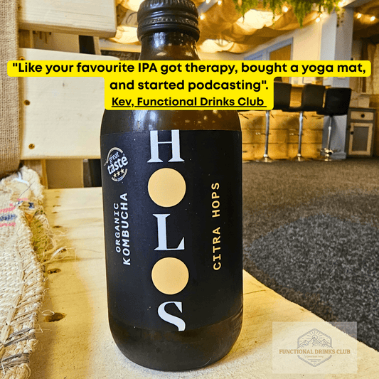 HOLOS Kombucha Citra Hops - Functional Drinks Club