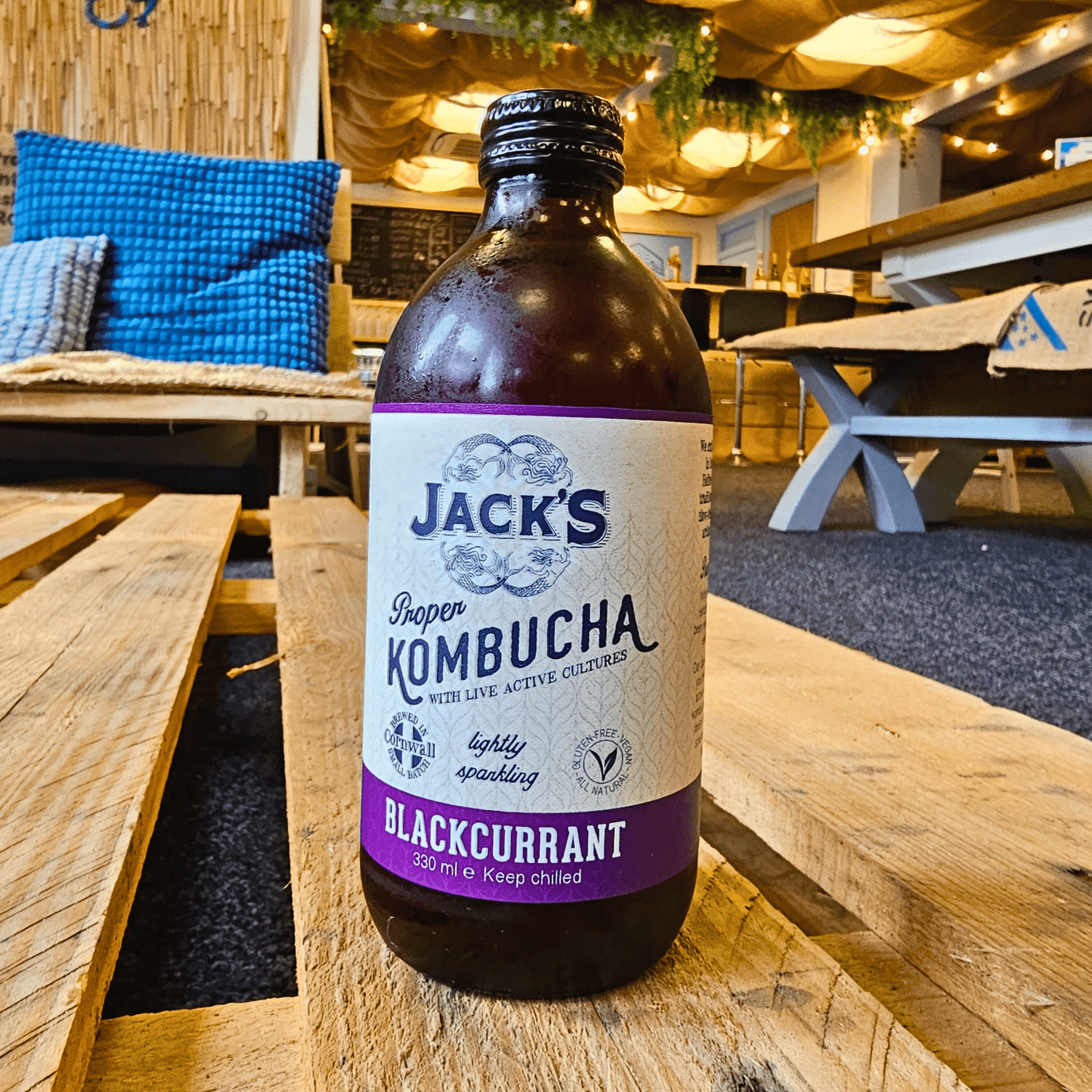 Jacks Kombucha Blackcurrant - Functional Drinks Club
