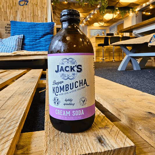 Jacks Kombucha Cream Soda - Functional Drinks Club
