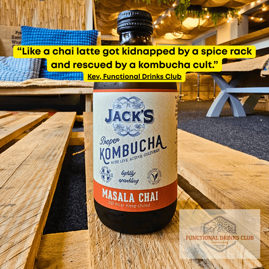 Jacks Kombucha Masala Chai - Functional Drinks Club