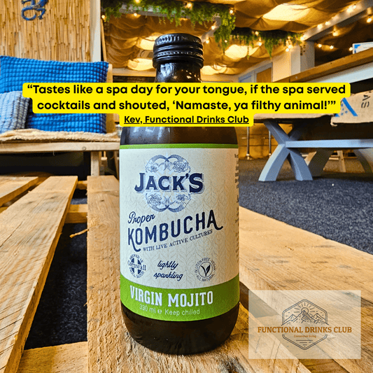 Jacks Kombucha Virgin Mojito - Functional Drinks Club