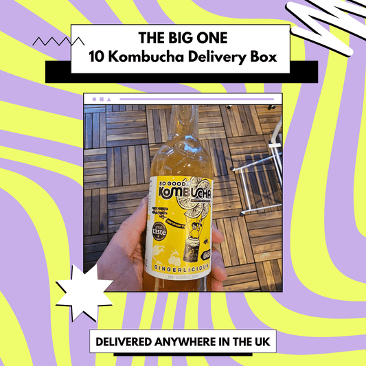 Kombucha Club Delivery Box - 10 Bottles - Functional Drinks Club