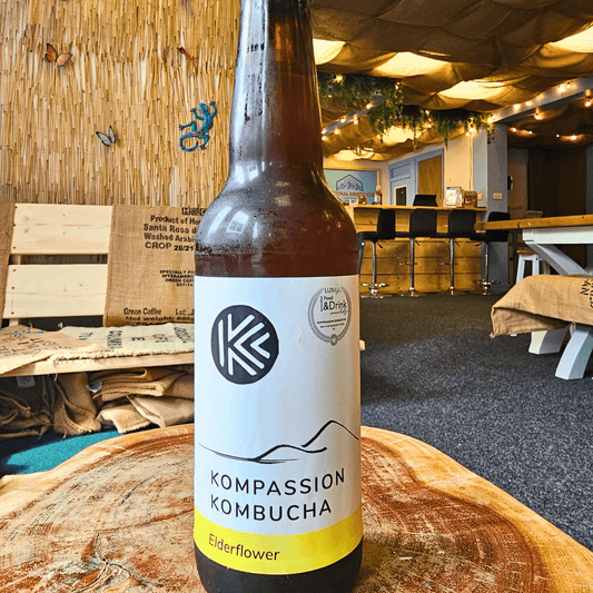 Kompassion Kombucha Elderflower - Functional Drinks Club