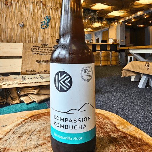 Kompassion Kombucha Sarsaparilla Root - Functional Drinks Club