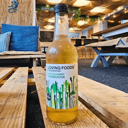 Loving Foods Kombucha Matcha & Mint - Functional Drinks Club
