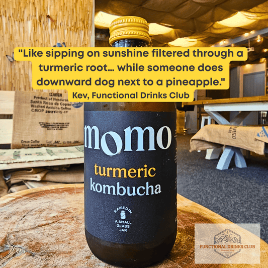 Momo Kombucha Turmeric - Functional Drinks Club