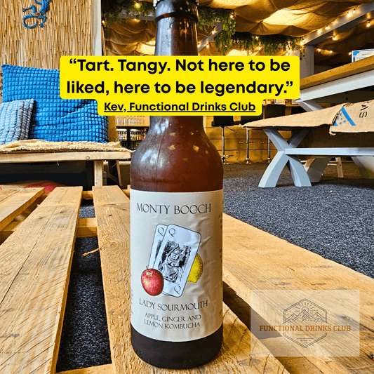 Monty Booch Kombucha Lady Sourmouth - Functional Drinks Club