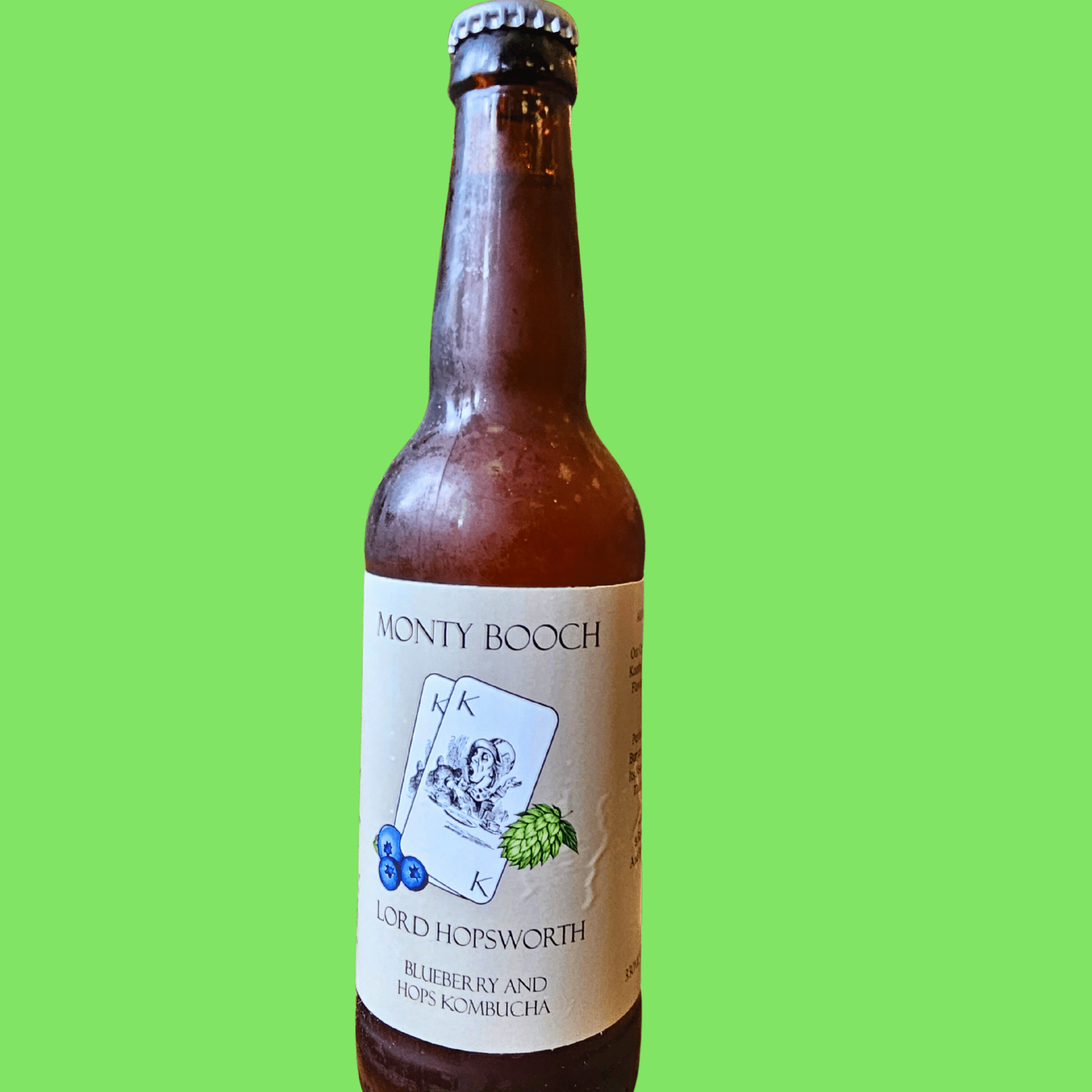 Monty Booch Kombucha Lord Hopsworth - Functional Drinks Club