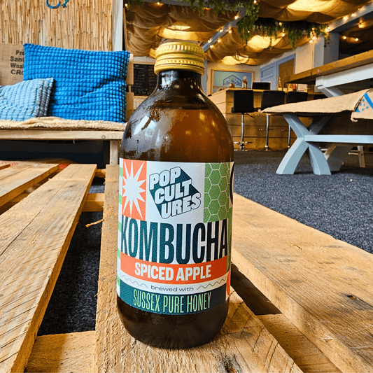 Pop Cultures Kombucha Spiced Apple - Functional Drinks Club