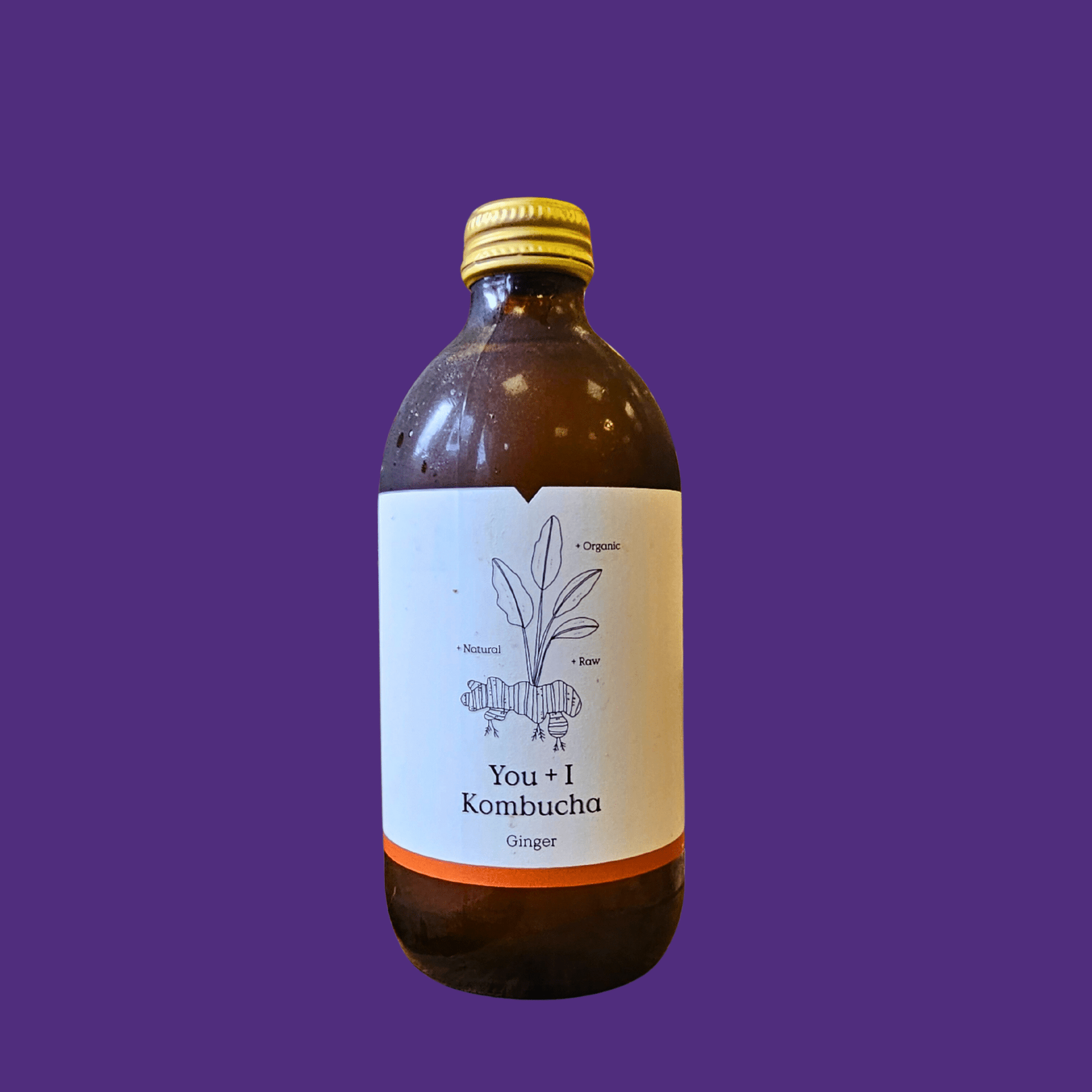 You + I Kombucha Ginger - Functional Drinks Club