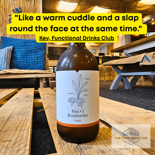 You + I Kombucha Ginger - Functional Drinks Club