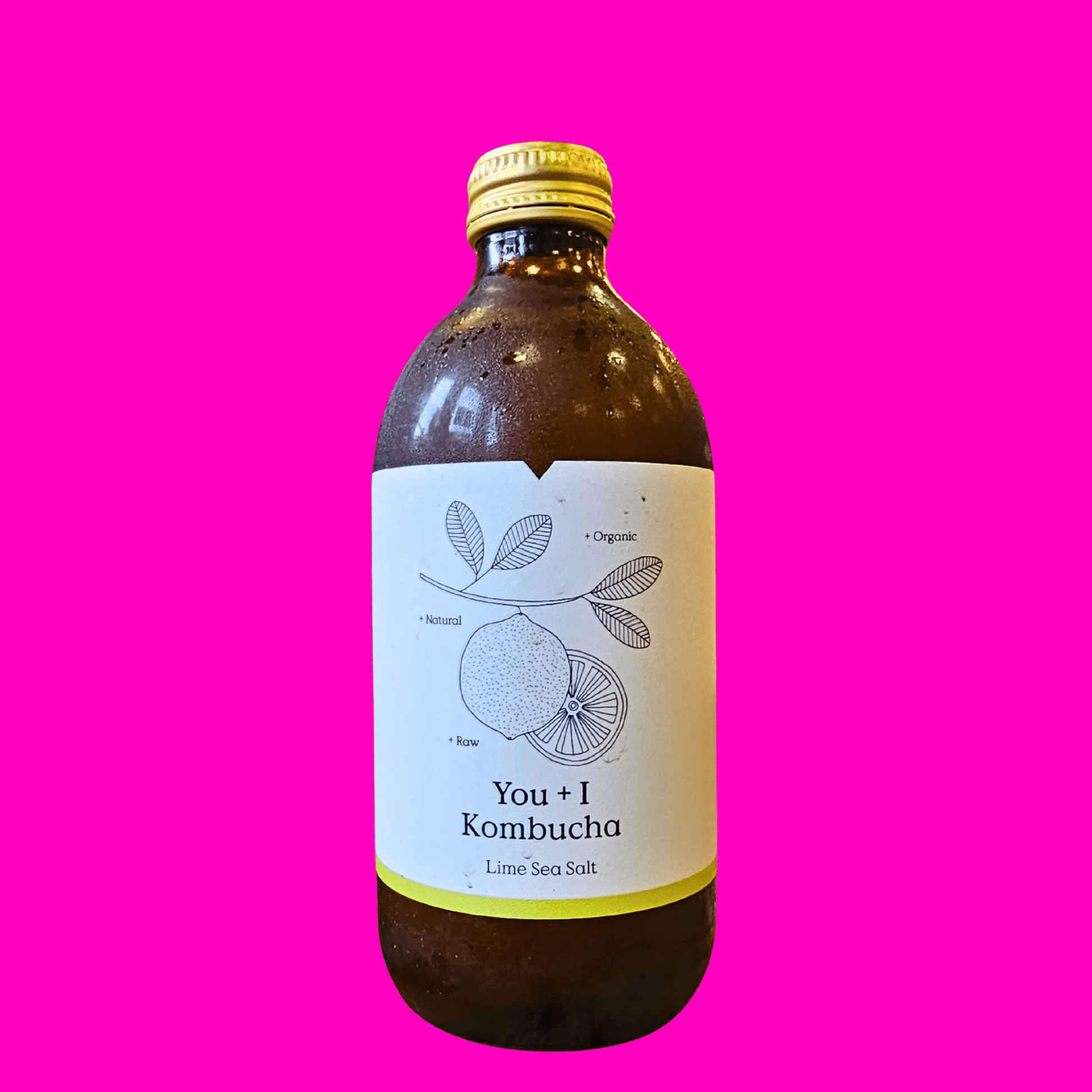 You + I Kombucha Lime & Sea Salt - Functional Drinks Club