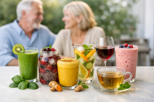7 Drinks for Healthy Ageing That Taste Good - Functional Drinks Club