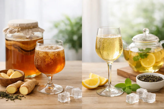 Kombucha vs Sparkling Tea: What to Choose