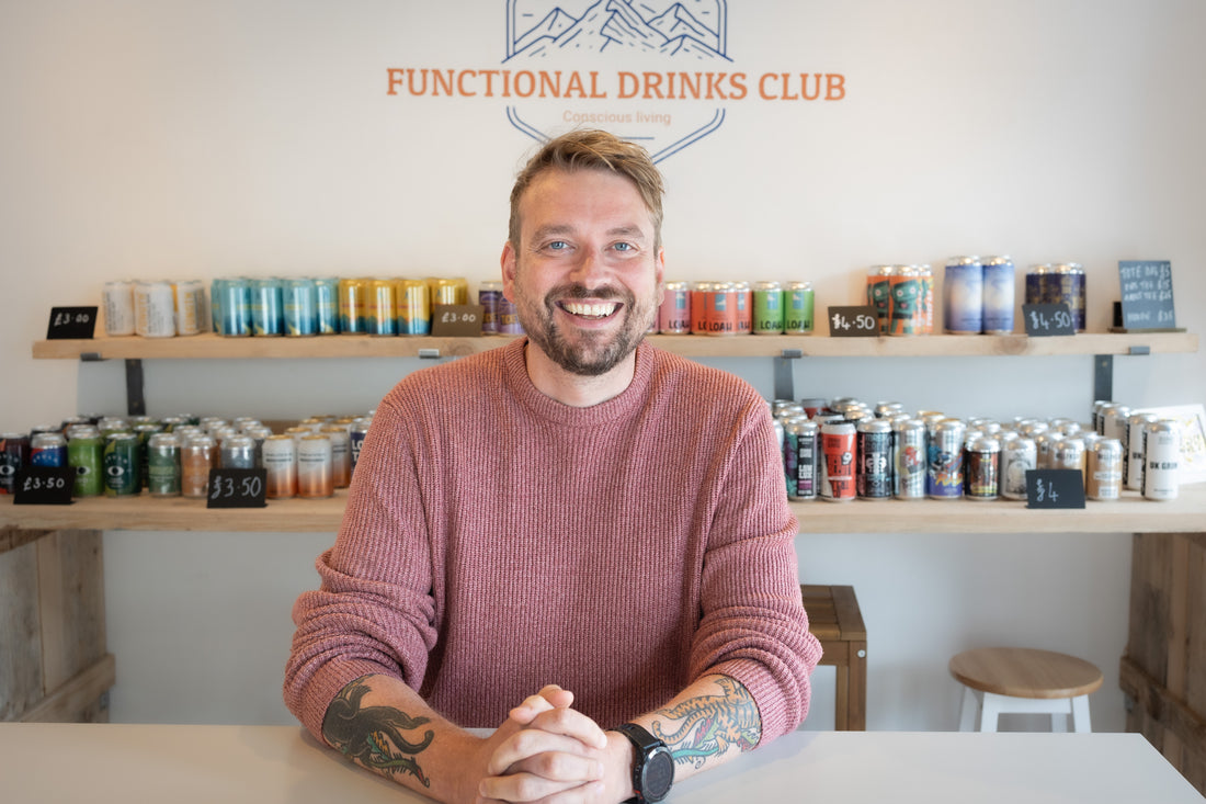 Kevin Gillespie the Founder of Functional Drinks Club