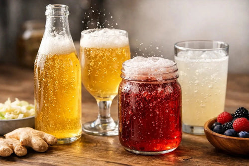 Are Fermented Drinks Fizzy Naturally? The Real Reason - Functional Drinks Club
