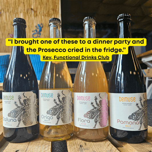 Bemuse Sparkling Wine Alternatives - Functional Drinks Club