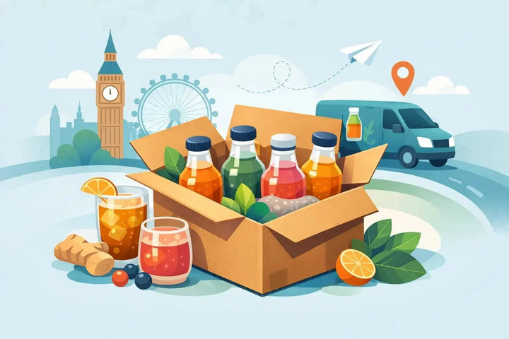 Best kombucha delivery box UK picks - Functional Drinks Club