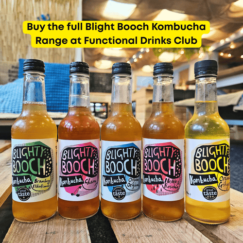 Blighty Booch: The Gut-Loving Kombucha That’s Properly Brewed in North Wales - Functional Drinks Club