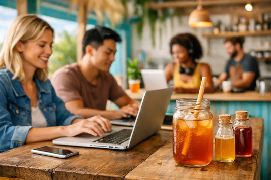 Why a Coworking Cafe With Kombucha Works