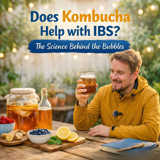 Does Kombucha Help with IBS? The Science Behind the Bubbles - Functional Drinks Club