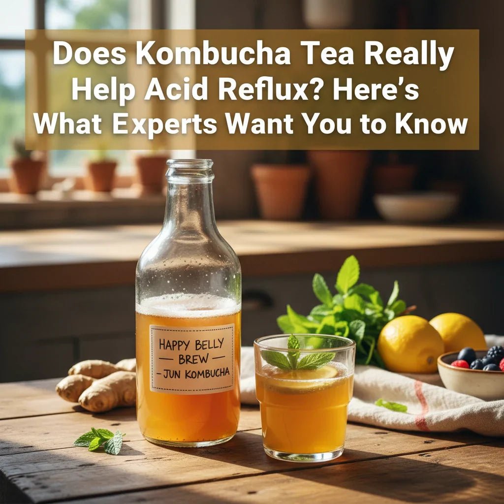 Does Kombucha Really Help Acid Reflux? - Functional Drinks Club