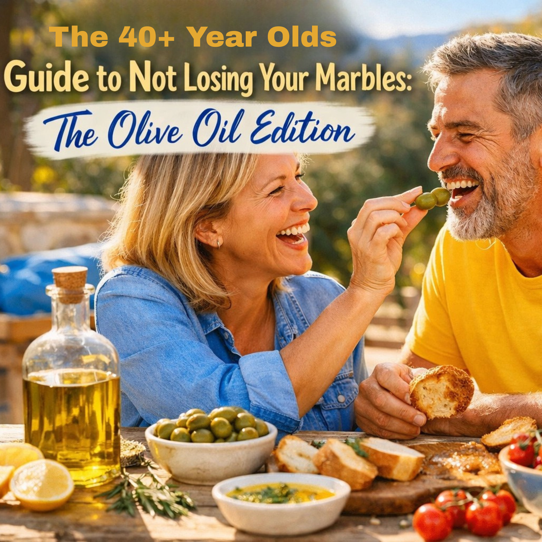 Extra Virgin Olive Oil and Brain Health: How EVOO Protects Cognitive Function After 40 - Functional Drinks Club