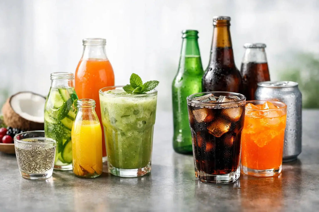 Functional Drinks vs Soft Drinks - Functional Drinks Club