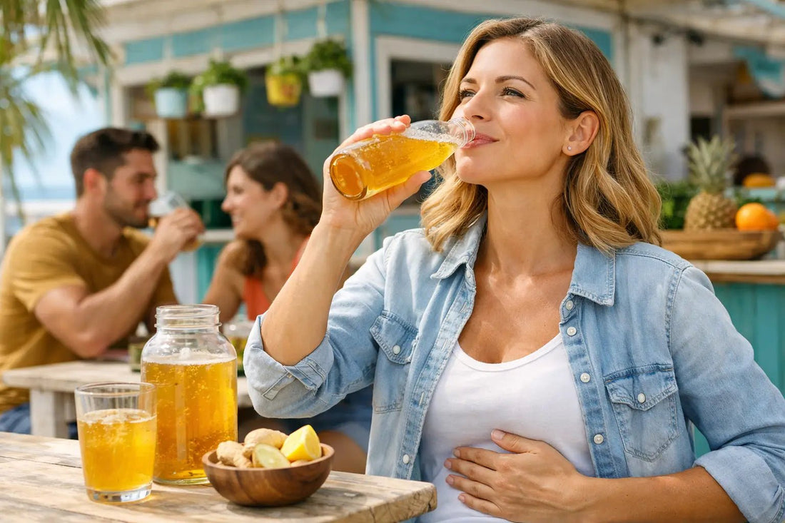 How Fast Does Kombucha Relieve Bloating, Really? - Functional Drinks Club