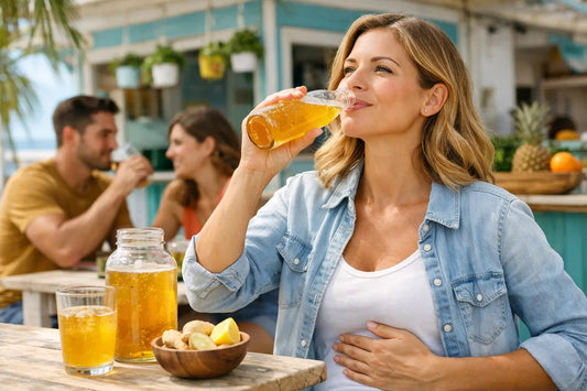 How Fast Does Kombucha Relieve Bloating, Really? - Functional Drinks Club
