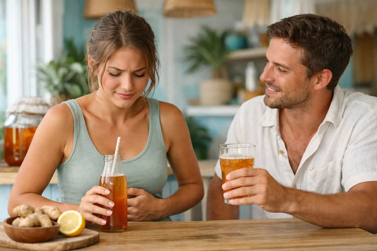 How Much Kombucha Should a Beginner Drink for Stomach Issues? - Functional Drinks Club