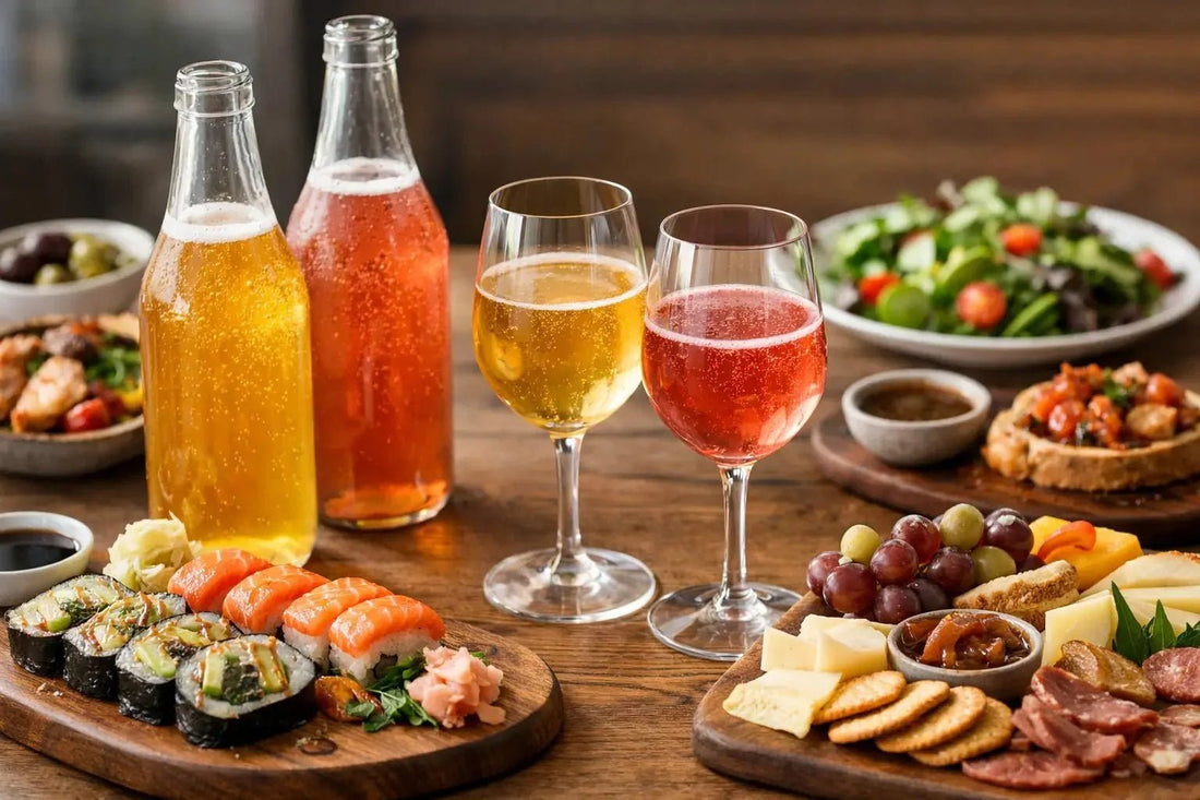 How to Pair Kombucha With Food Properly - Functional Drinks Club