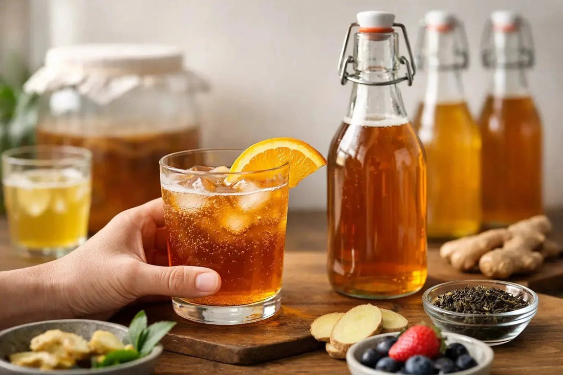How to Start Drinking Kombucha Properly - Functional Drinks Club