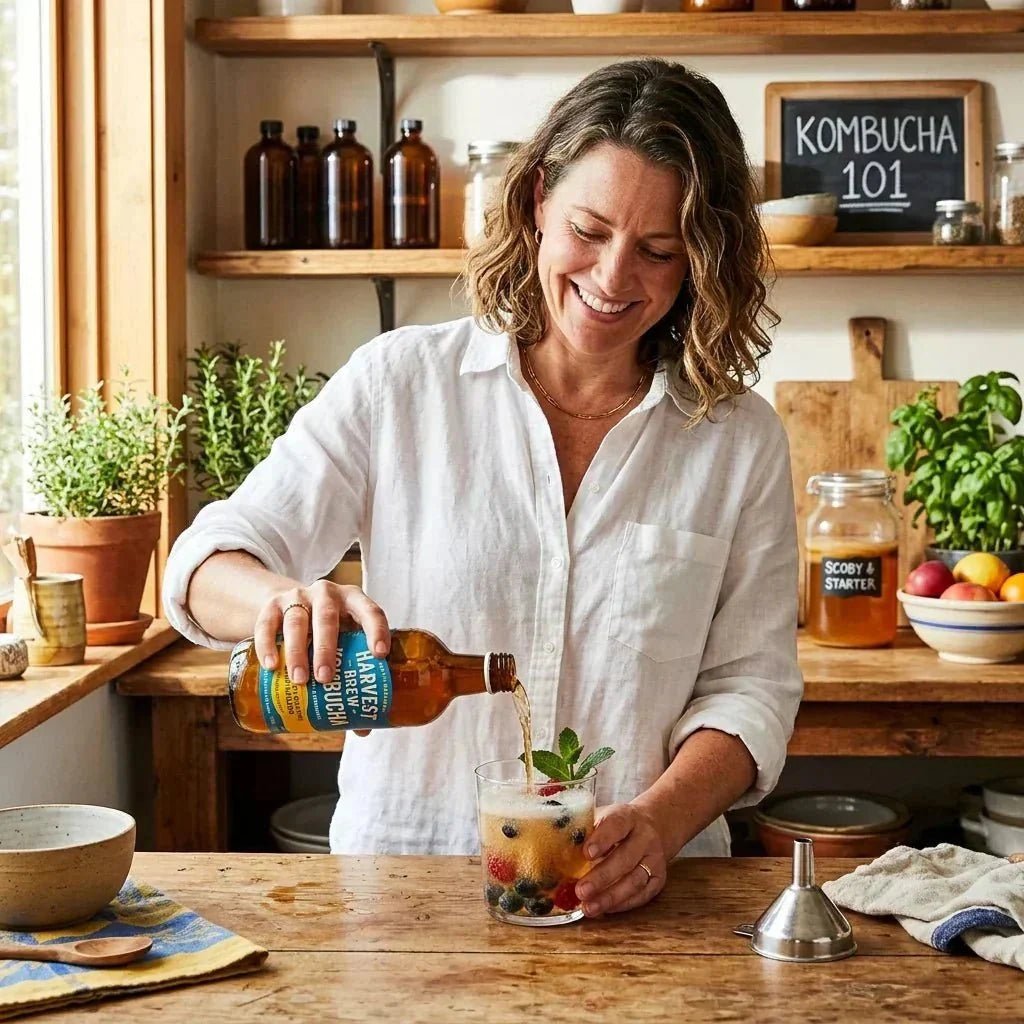 Kombucha 101: A Guide to Gut Health for Your Daily Routine - Functional Drinks Club