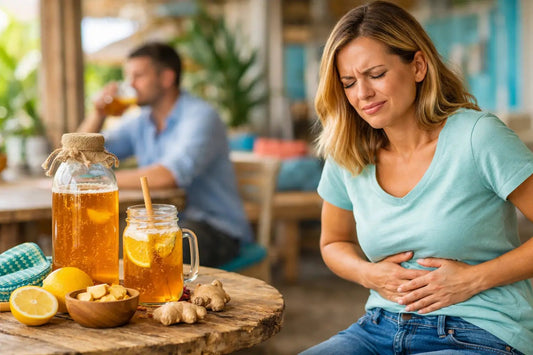 Kombucha for Flatulence and Stomach Swelling