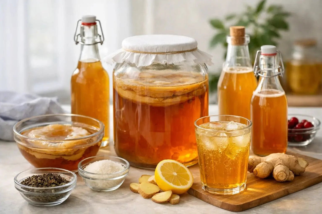 Kombucha Starter Guide for Better Drinking - Functional Drinks Club
