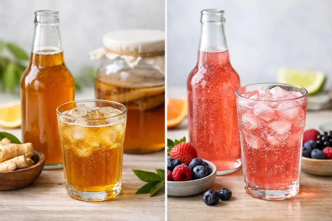 Kombucha vs Probiotic Soda: Which Wins? - Functional Drinks Club