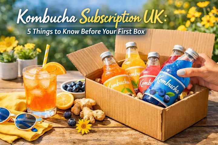 UK Kombucha Subscriptions: 5 Things to Know Before Your First Box - Functional Drinks Club