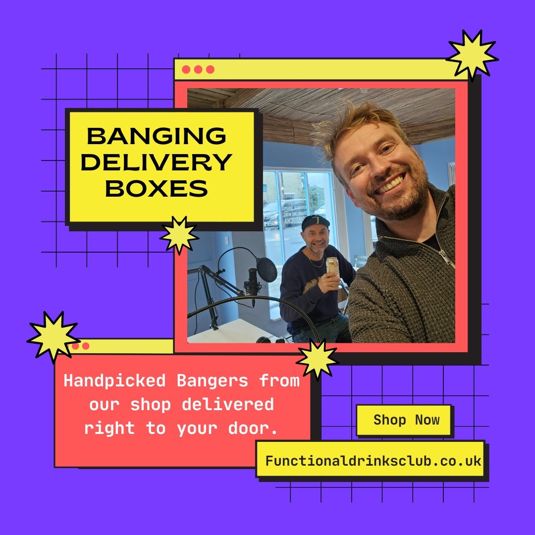 Banging Delivery Boxes - Functional Drinks Club