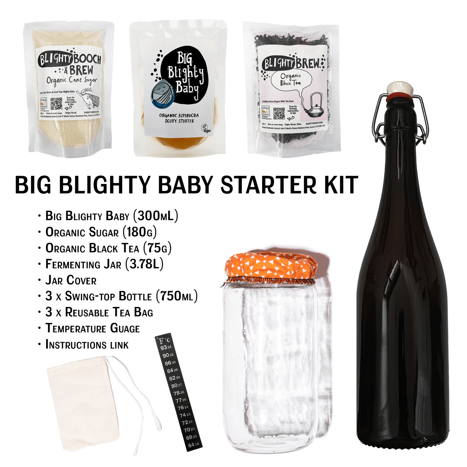 Kombucha Making Kits - Functional Drinks Club