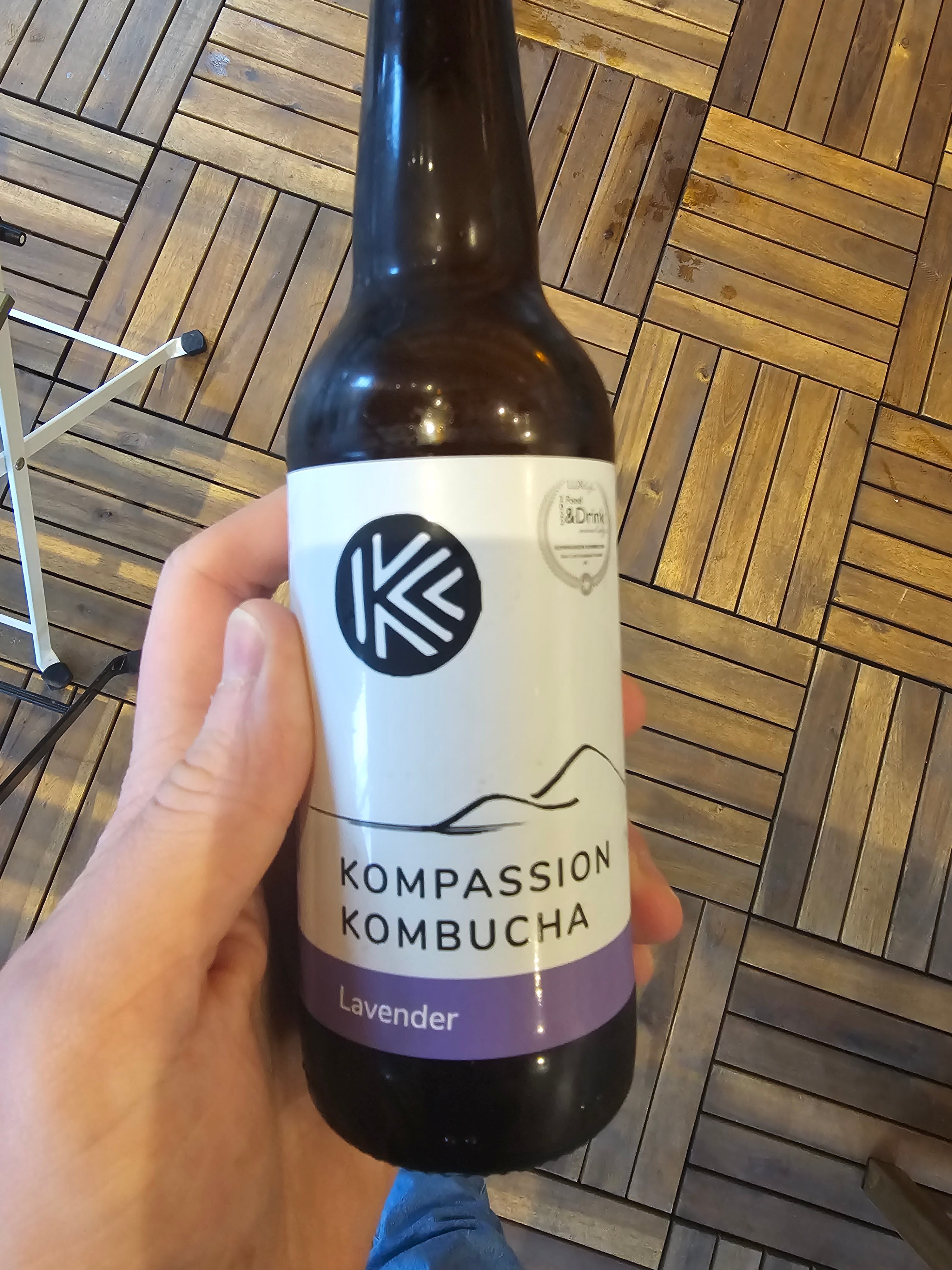 Kompassion Kombucha Lavender in Functional Drinks Club