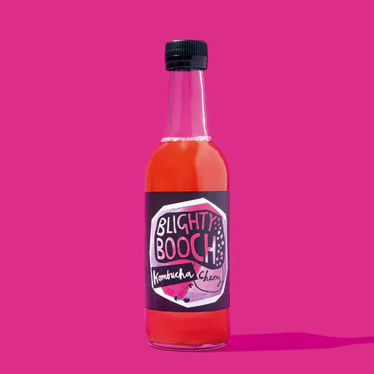 Blighty Booch Cherry Kombucha at Functional Drinks Club