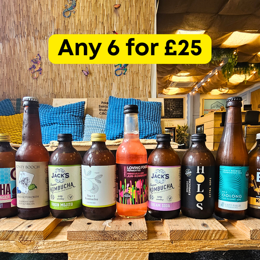 Kombucha Box Bundler at Functional Drinks Club - 6 for £25