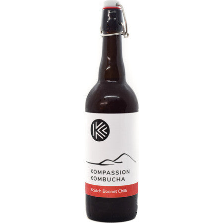 Kompassion Kombucha Scotch Bonnet Chilli at Functional Drinks Club