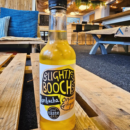 Blighty Booch Kombucha Ginger at Functional Drinks Club in Otley